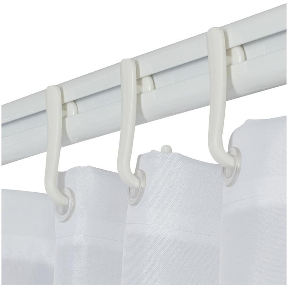 Set Binario per Tenda da Doccia Easy-Roll Bianco - Foto 2