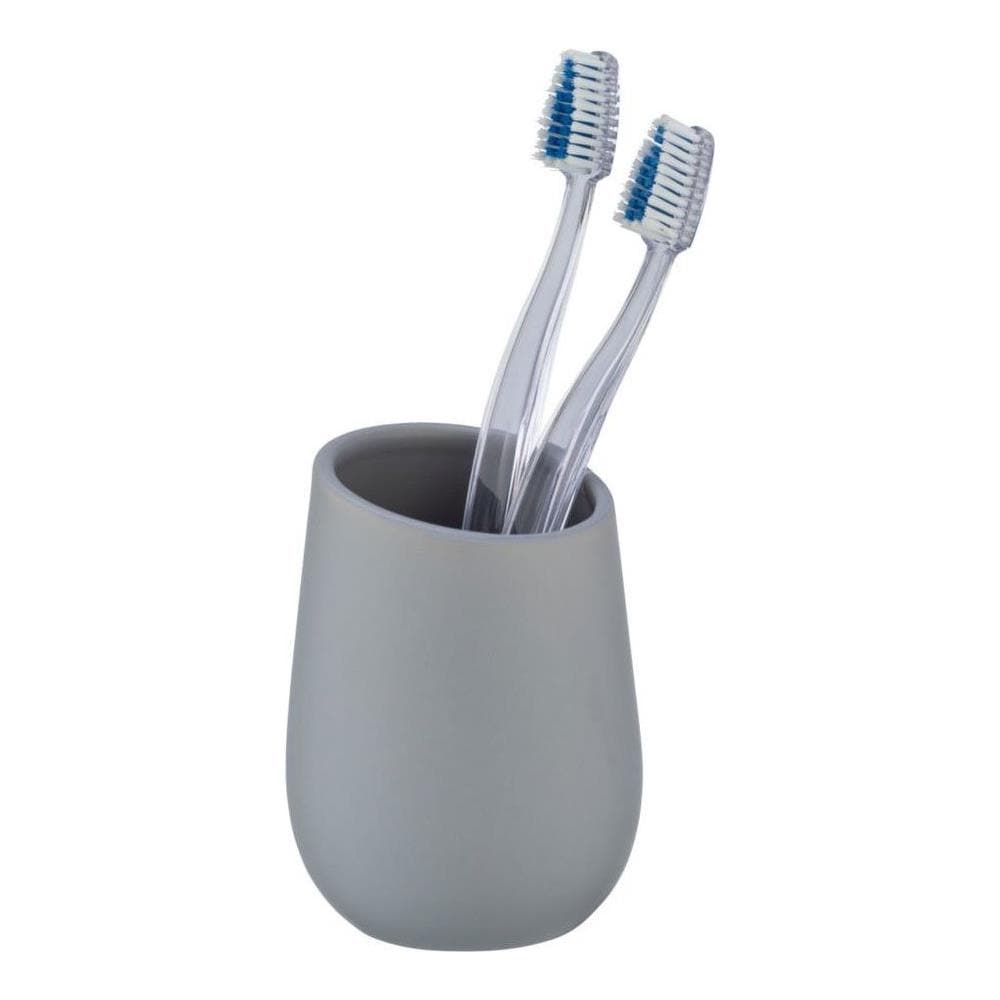 Tazza In Ceramica Per Spazzole Badi, Grigio, Wenko - Foto 1