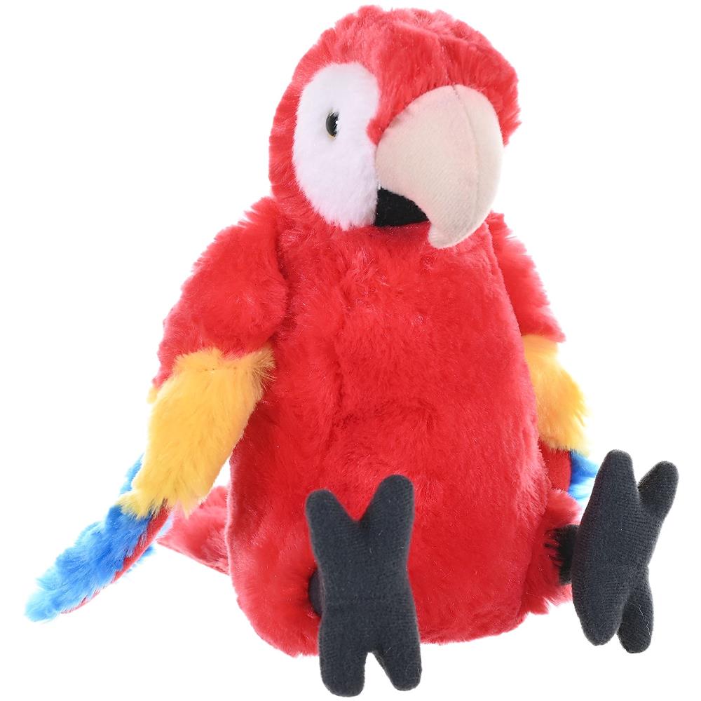 Scarlet Macaw Peluche, Animale Farcito, Peluche, Regali Per Bambini, Coccoloni 8 - Foto 2