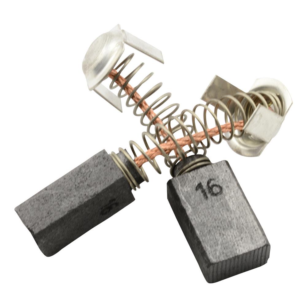 Spazzole di carbone per Hitachi DH 38YD - 7 x 11 x 17 mm - coppia - Foto 2