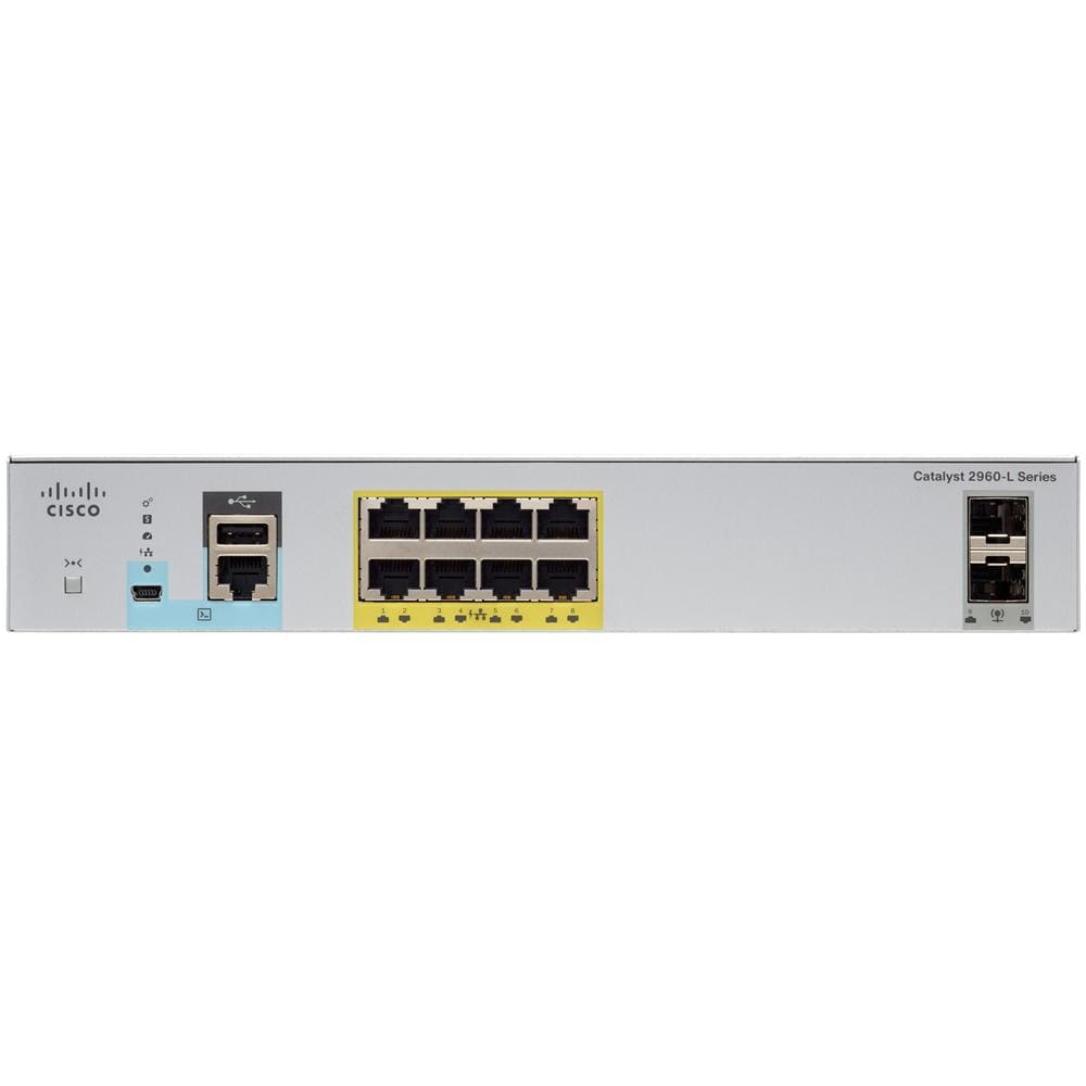 Catalyst 2960l 8 Port Gige With Poe 2 X 1g Sfp Lan Lite En - Foto 2