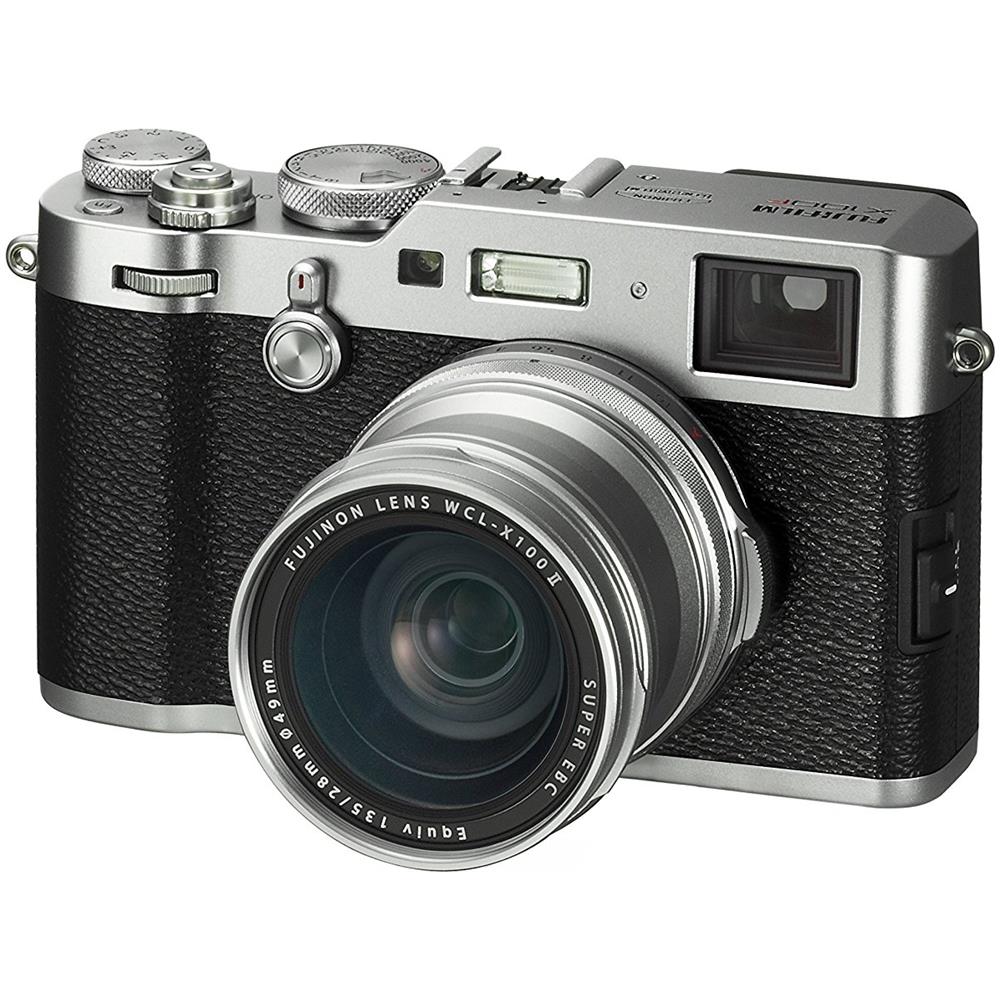 Lente di Conversione WCL-X100S II Grandangolare Colore Argento - Foto 3