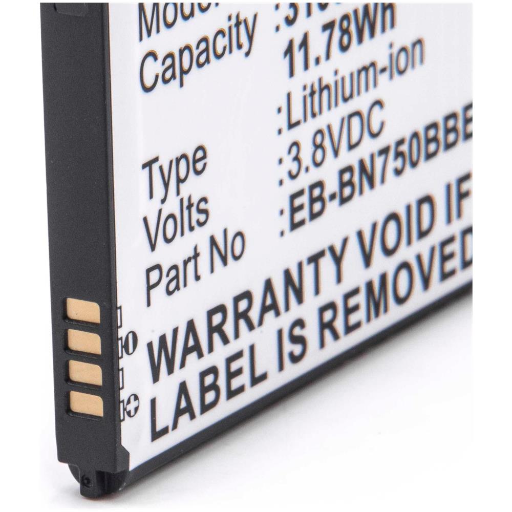 Li-ion Batteria 3100mah (3.8v) Nfc Per Cellulari E Smartphone Come Samsung Eb-bn750bbe - Foto 2