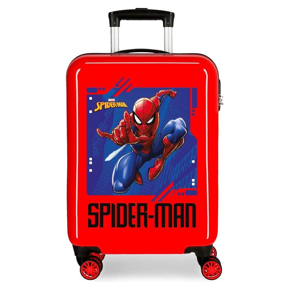 Trolley Abs 55 Cm Spiderman Street Rosso - Foto 1