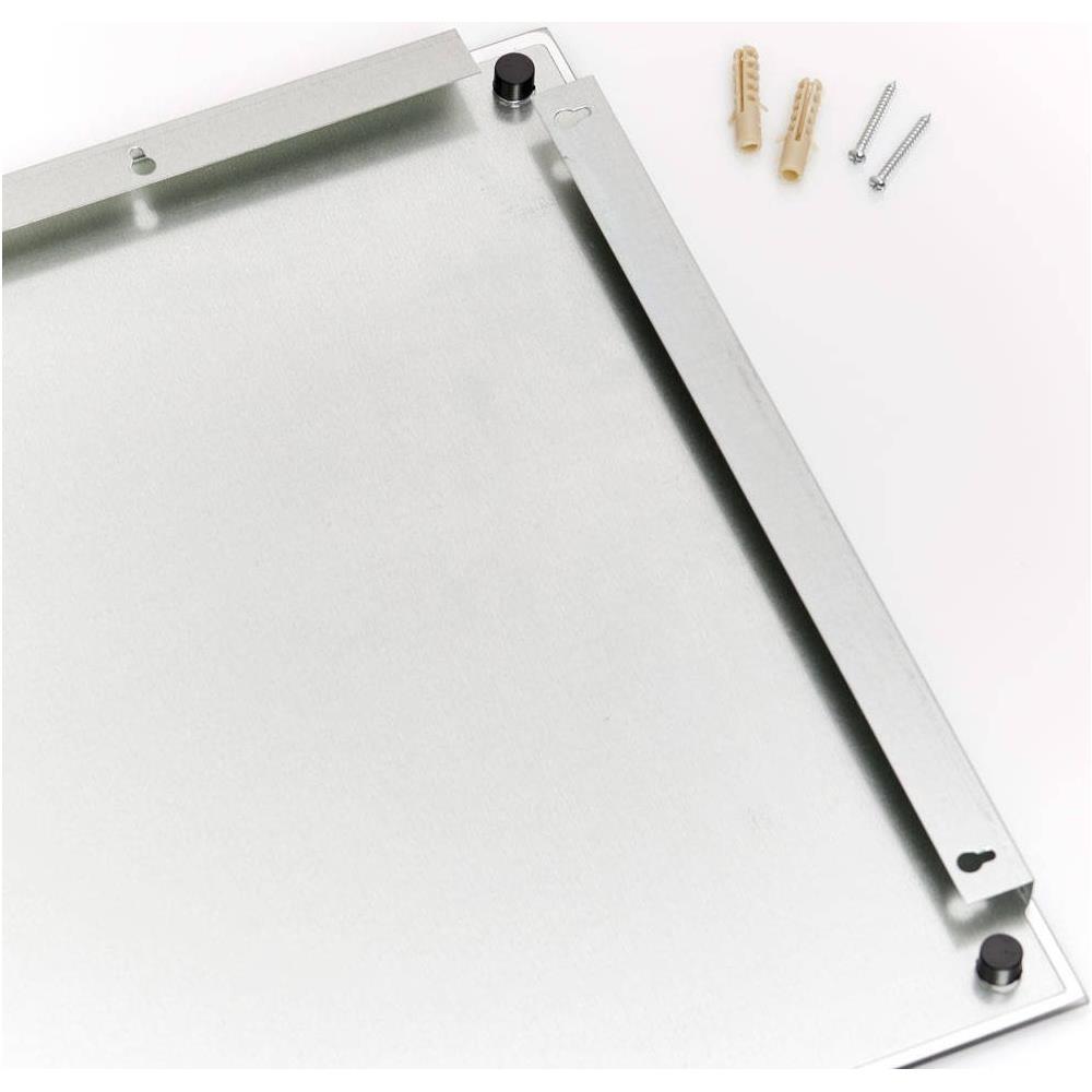 Tavolo Magnetico Con Superficie In Vetro, Superficie Abrasiva A Secco Rivestita Con Vetro Magnetico, Prodotto Facile Da Installare, 40x60, - Foto 5