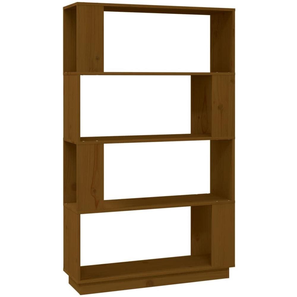 Libreria / divisorio Miele 80x25x132 Cm Legno Massello - Foto 1