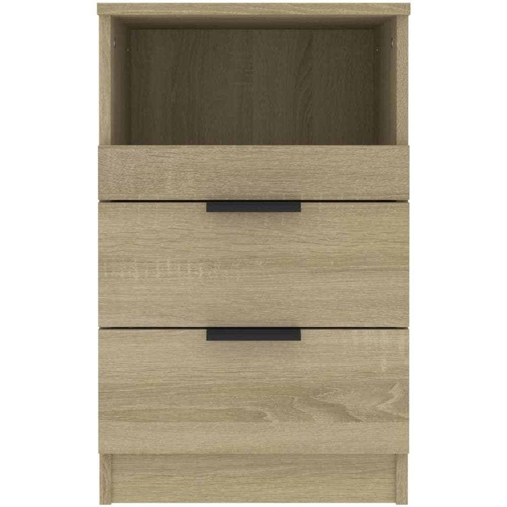 Comodino Rovere Sonoma In Legno Multistrato - Foto 2