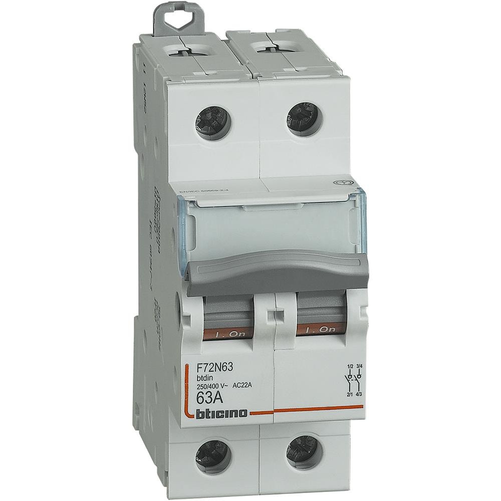 F72n63 Sezionatore Modulare 63a 2p 2 Modulo - Foto 1