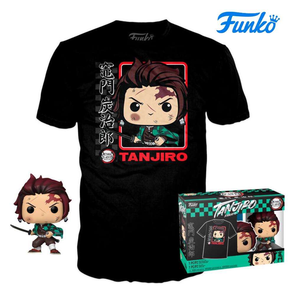 Funko Set Pop E T-shirt (l) Tanjiro 867 - Foto 1
