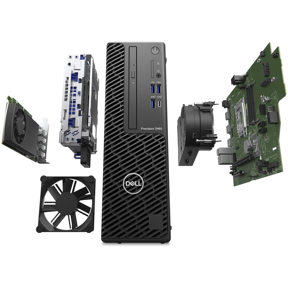 Workstation Precision 3460 Intel Core i7-14700 RAM 16 GB DDR5 SSD 512 GB Windows 11 Pro - Foto 6