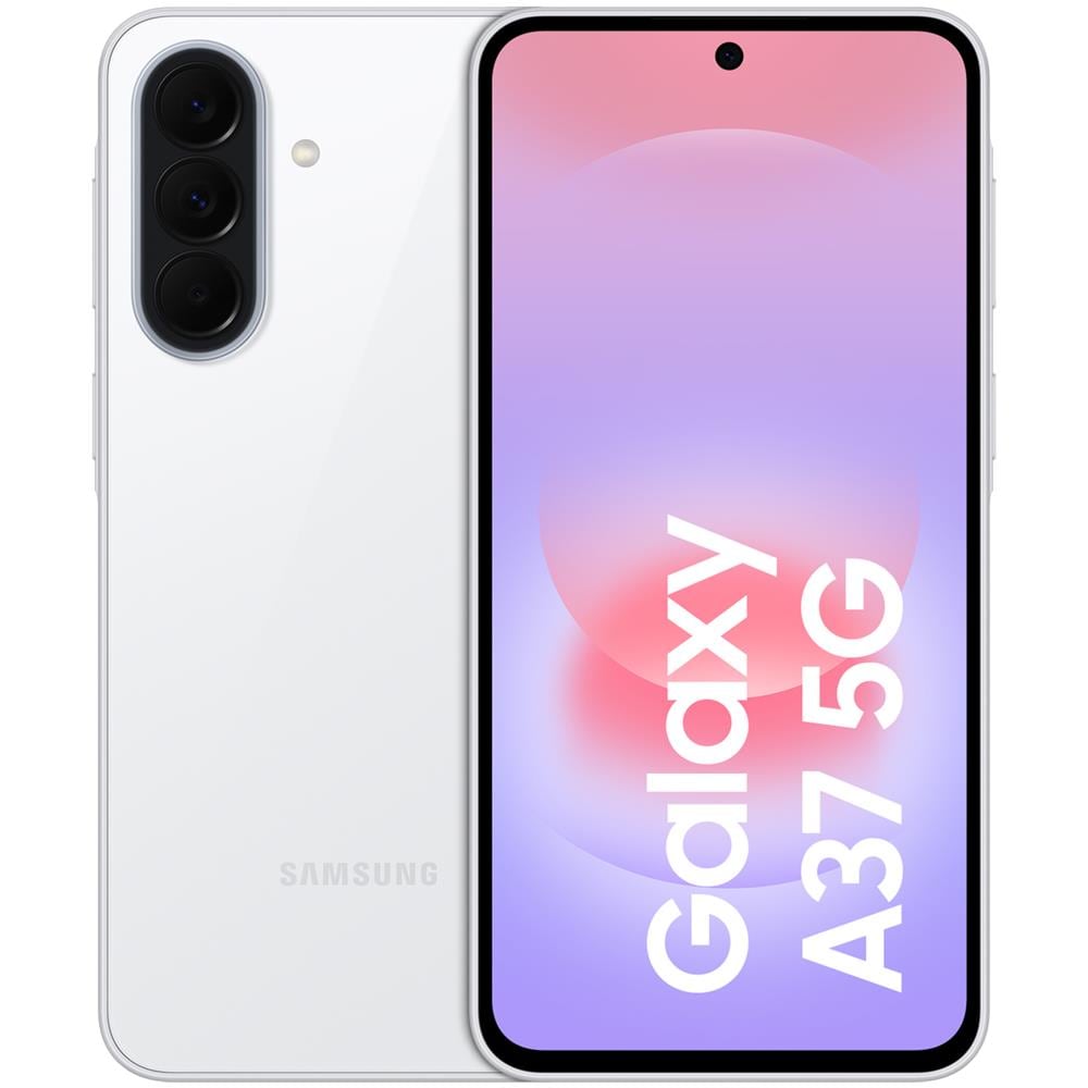 Galaxy A37 5G 256GB 8GB Ram Display 6,7" Super AMOLED 120Hz Camera 50+8+5MP Selfie 12MP Dual nanoSim (+eSim) Android 16 Exynos 1480 5000mAh Awesome White - Foto 1