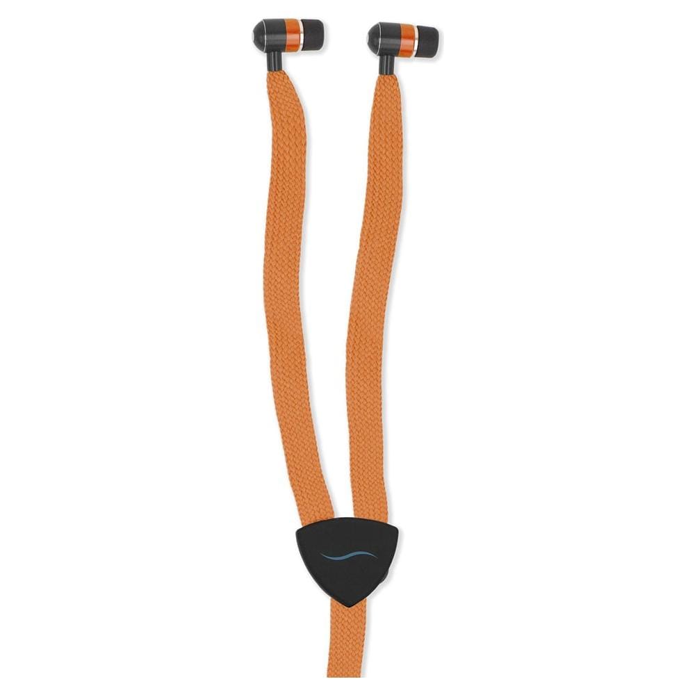 Auricolare Hi-String con cavo in tessuto - Arancione - Foto 2
