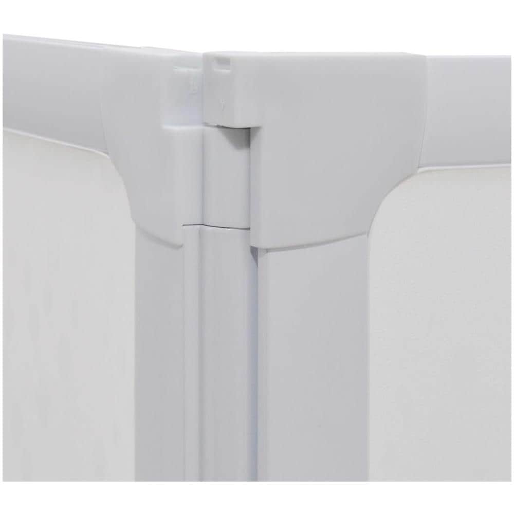 7 Pannelli Pieghevoli Con Porta-asciugamano 140 X 168 Cm Doccia Bagno - Foto 15