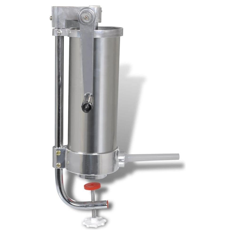 Riempitrice Salsiccia Manuale Verticale In Acciaio Inox 3,5l - Foto 2