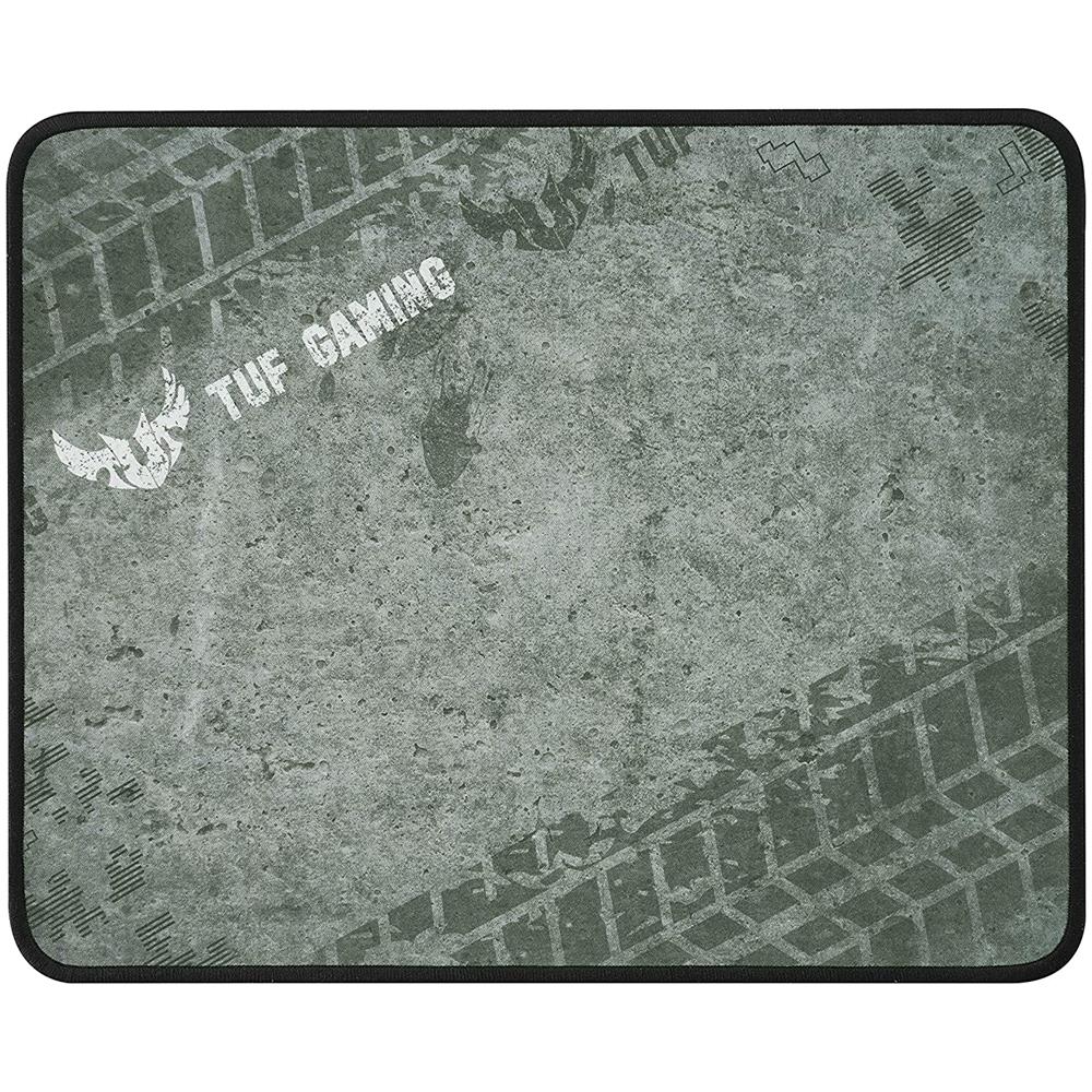 Mouse Pad TUF Gaming P3 280 x 350 mm con Base Antiscivolo - Nero / Verde / Grigio - Foto 2