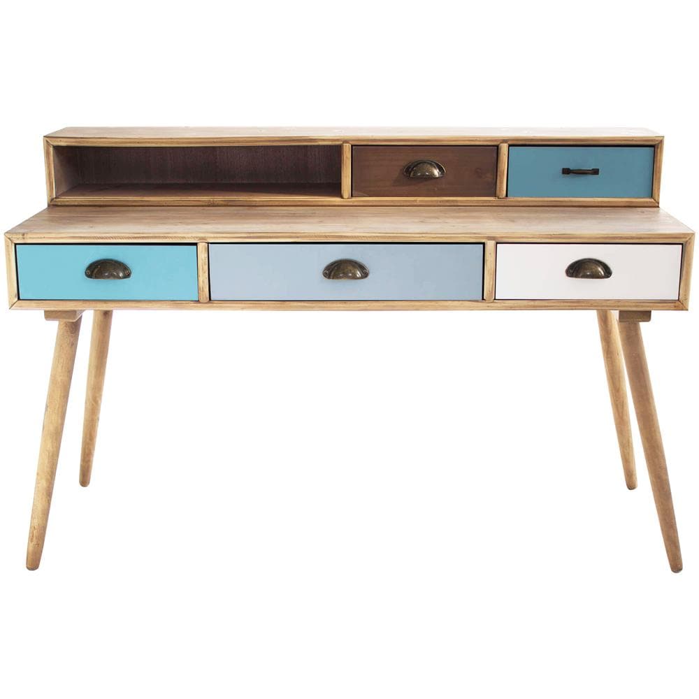 Aj - Scrivania In Mdf Multicolor - Foto 2