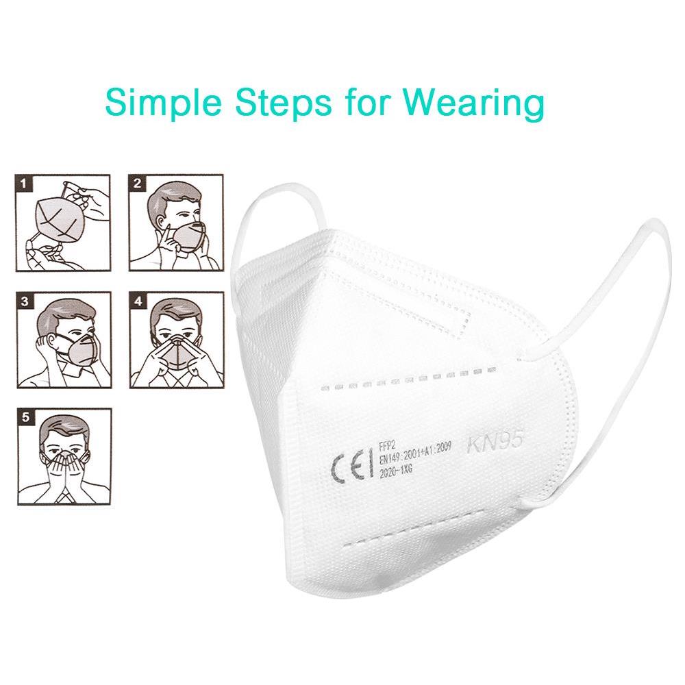 Confezione 10 Mascherine Protettive Ffp2 Ce En149 + A1 2009 Elevata Qualità E Massima Sicurezza Garantita - Foto 1