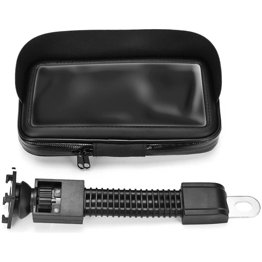 Supporto Smartphone Per Moto Specchietto Custodia Impermeabile Con Cerniera - Foto 1