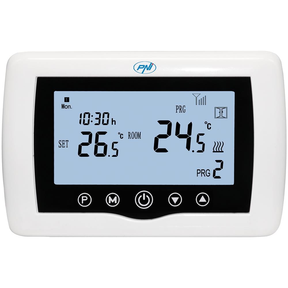 Termostato Intelligente Ct36 Wireless, Con Wifi, Controllo Internet, Per Centrali Termiche, App Tuyasmart - Foto 2