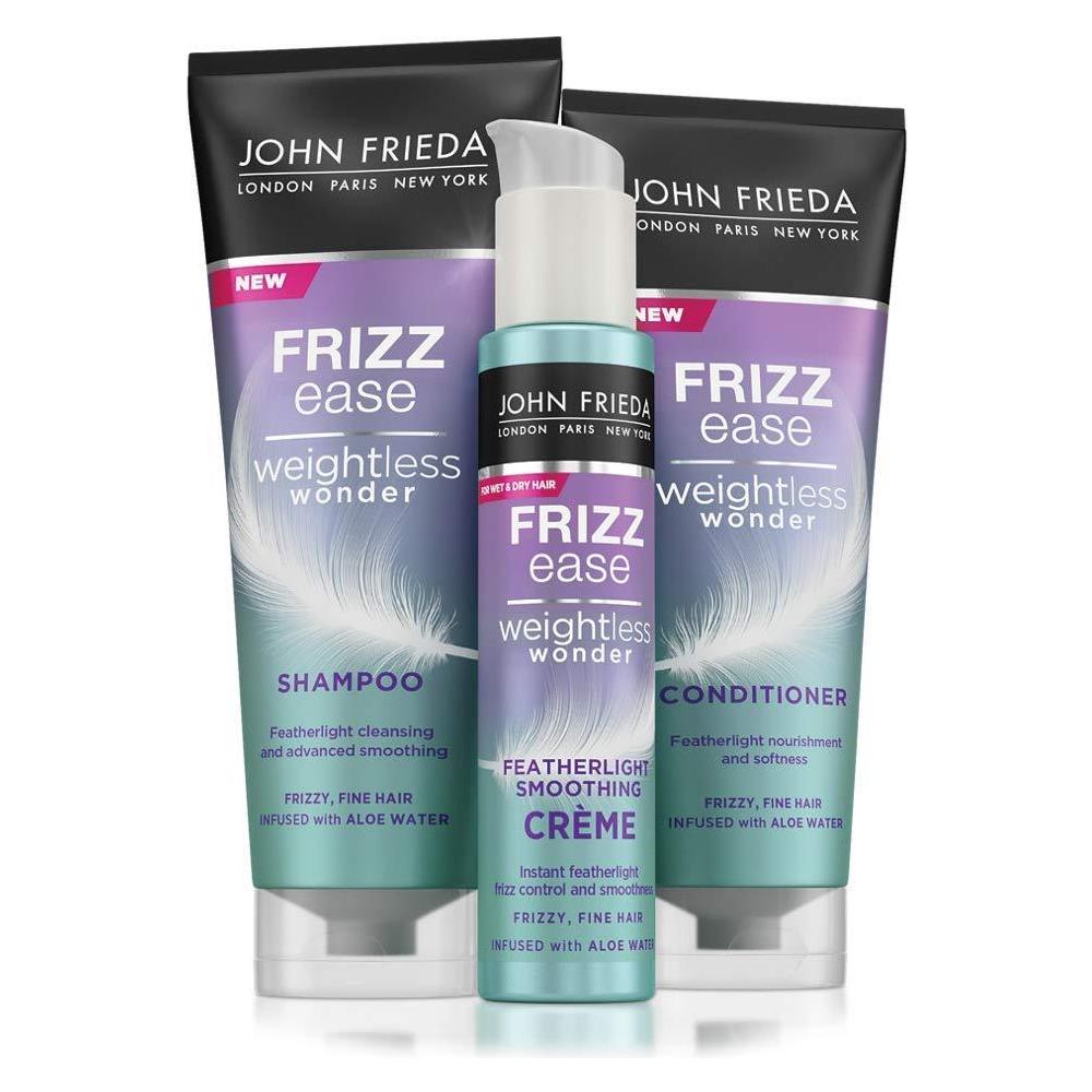 Frizz Ease Weightless Wonder Featherlight Smoothing Creme Per Capelli Crespi Capelli Fini Con Aloe Acqua 100 Ml - Foto 2