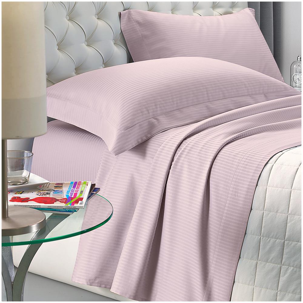 Completo Letto in Raso di puro cotone Blu Vanita Di Raso