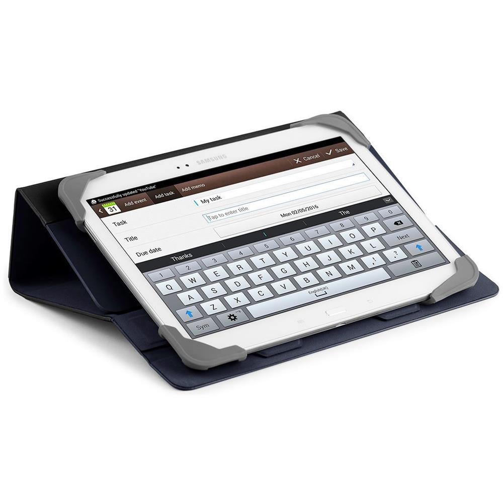 Fit N' Grip Custodia per Tablet 10" Colore Nero - Foto 2