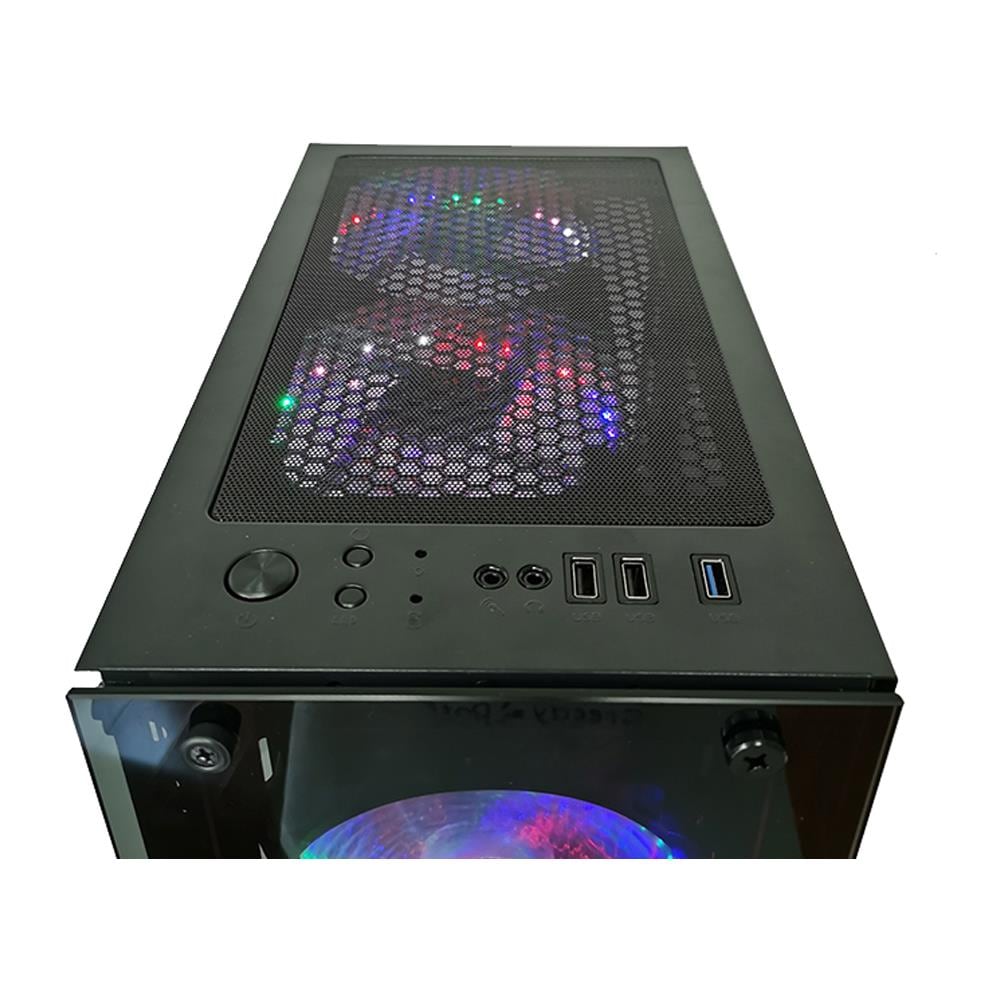 Case IT-GMCS12 ITX / Micro ATX 3 Porte USB 3.0 Colore Nero (Finestrato) - Foto 2