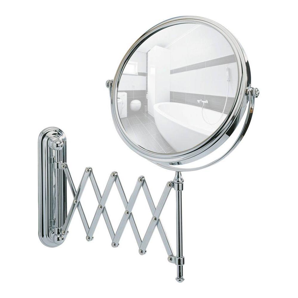 Arm Deluxe Specchio Cosmetico Con Braccio Telescopico, Ingrandimento X5, - Foto 2