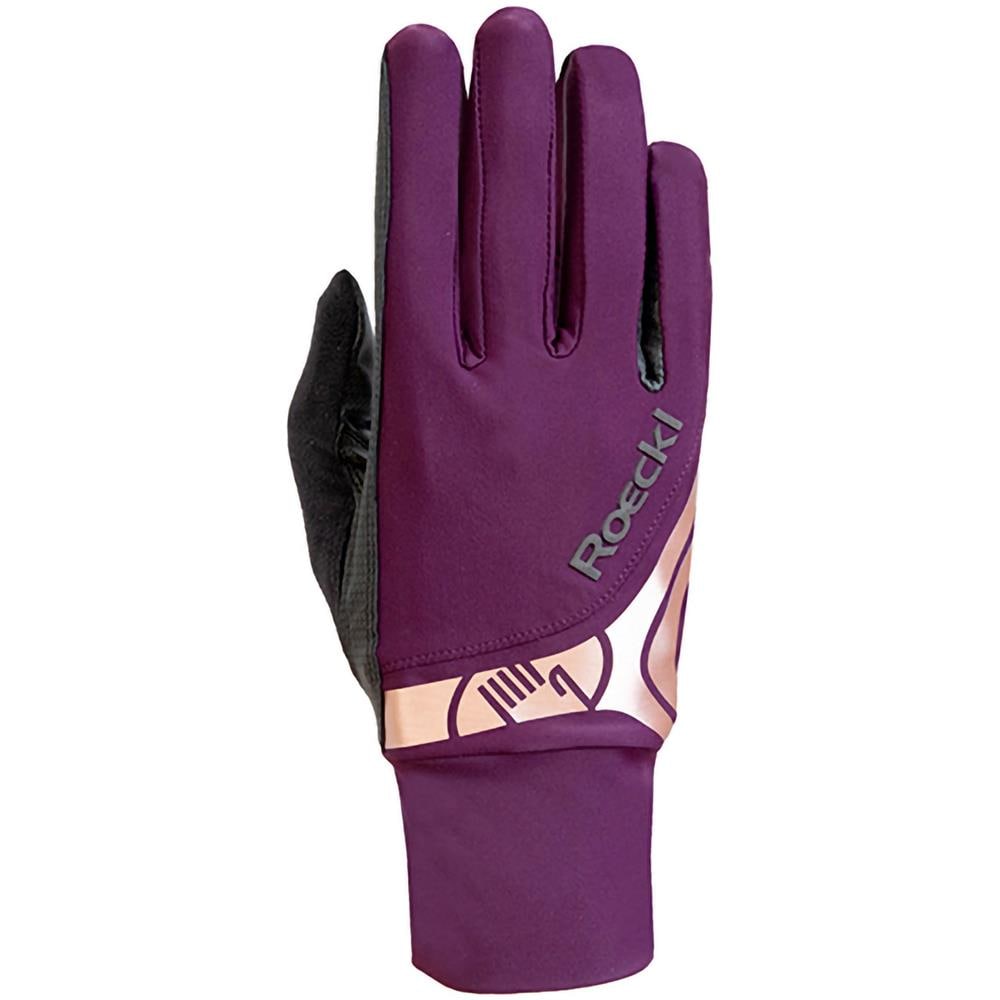 Guanti Da Equitazione Uomo Donna Modello Melbourne Ultra Leggeri In Lycra Con Polsini 8 - Foto 1