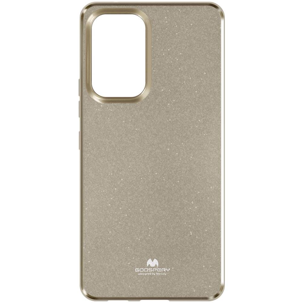 Cover Samsung Galaxy A53 5g Silicone Effetto Brillante Pearl Jelly Mercury Oro - Foto 1
