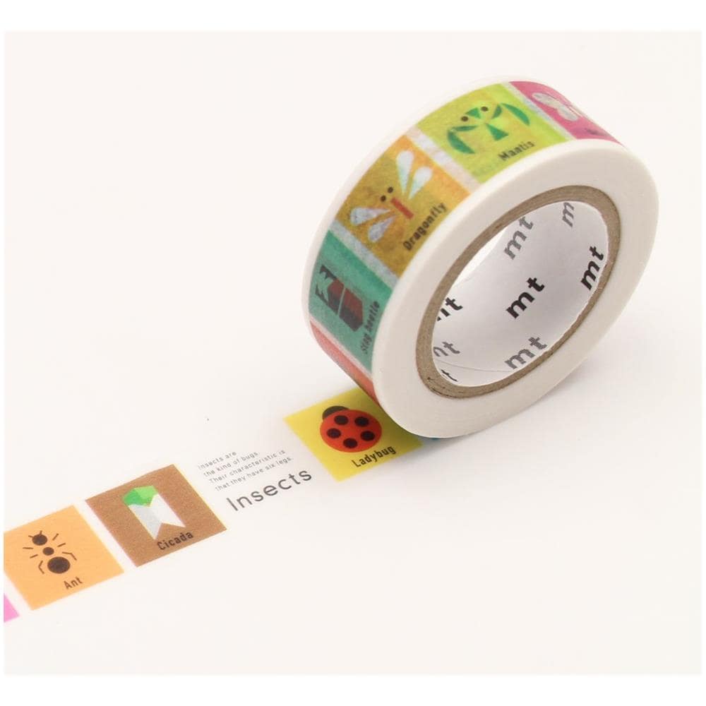 Nastro Adesivo Per I Bambini - Domino Di Insetti - 1,5 Cm X 7 M - Foto 1