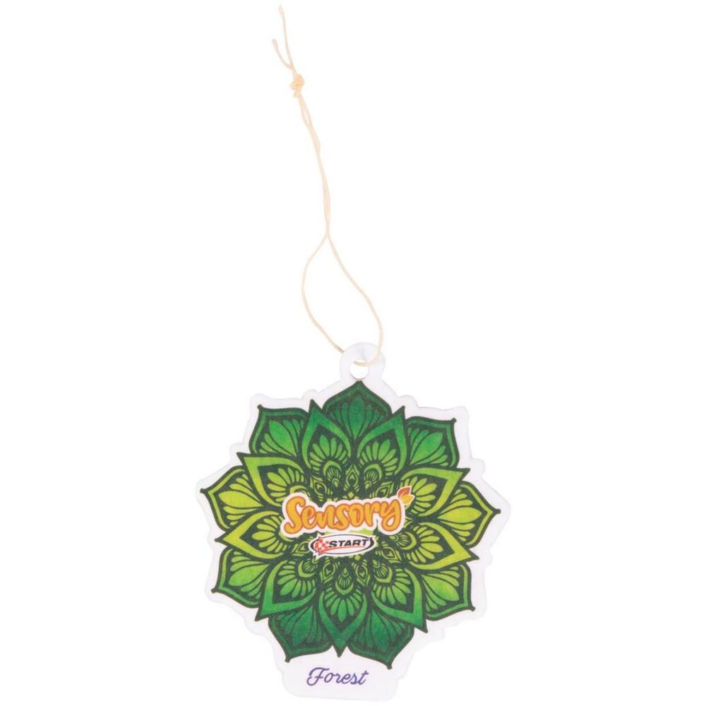 Sensory Profumatore Auto In Cartoncino - Gusto Forest - Mandala - 7,5 Cm X 17,5 Cm - Foto 1