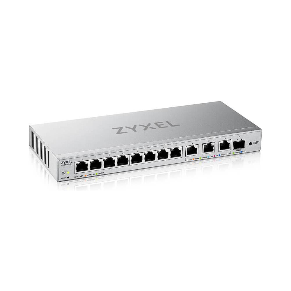 Switch desktop Gigabit gestito via web a 12 porte con 8 porte 1G + 3 porte MultiGig + 1 porta SFP - Foto 1