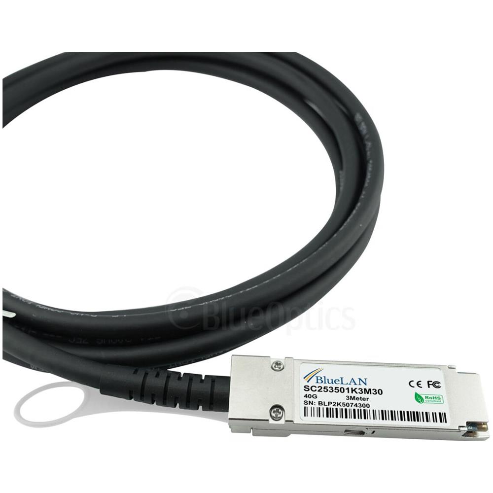 470-13411-BL cavo InfiniBand e in fibra ottica 3 m QSFP 4xSFP+ Nero - Foto 2