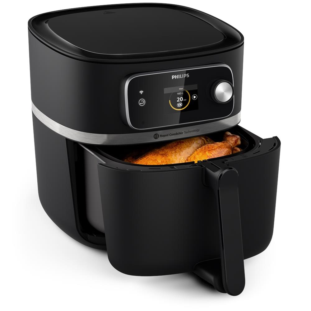 7000 series XXL HD9880/90 Airfryer, 8.3L, Friggitrice 22-in-1, App per ricette - Foto 2