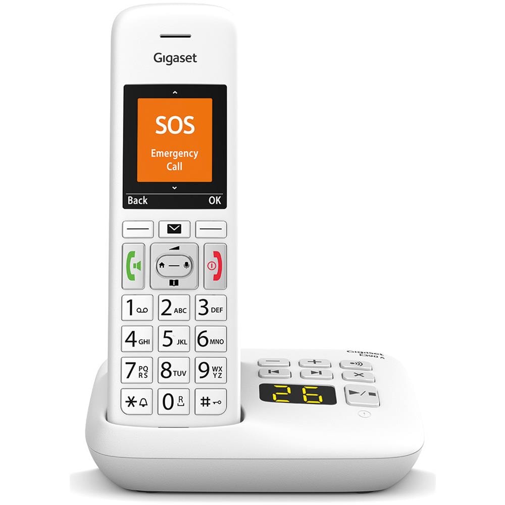 E390A Telefono DECT Identificatore di chiamata Bianco - Foto 2