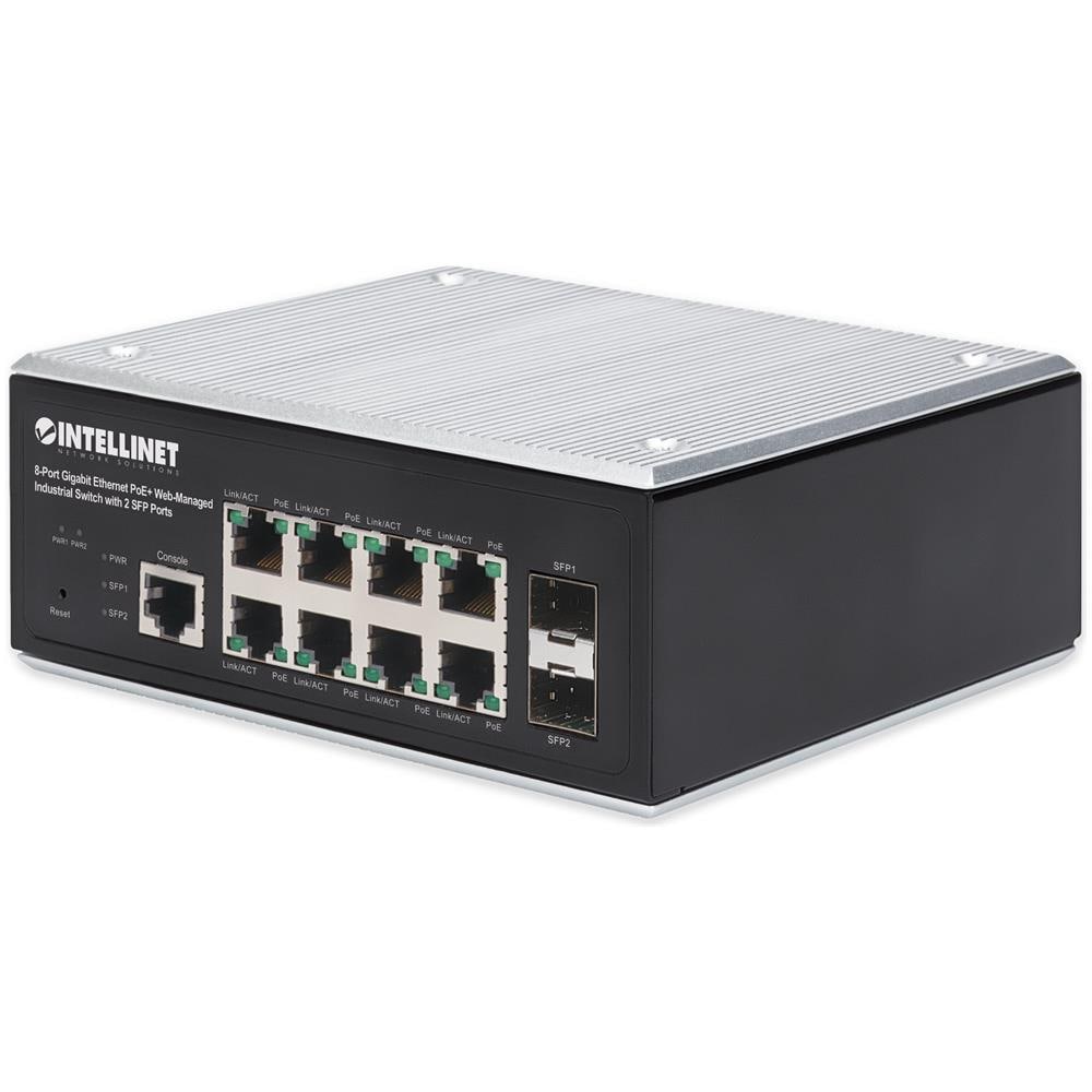 508278 Switch di Rete Gestito L2+ /L3 Gigabit Ethernet (10/100/1000) Supporto Power over Ethernet (PoE) Nero - Foto 1