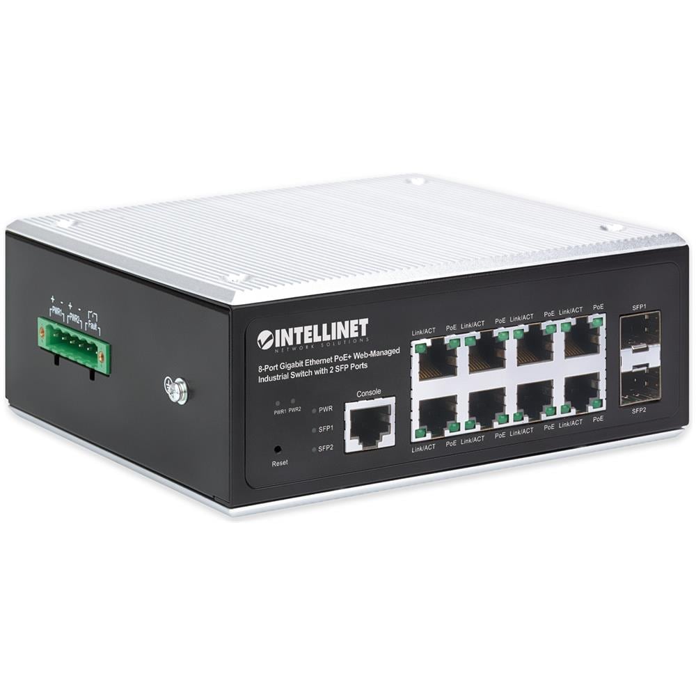 508278 Switch di Rete Gestito L2+ /L3 Gigabit Ethernet (10/100/1000) Supporto Power over Ethernet (PoE) Nero - Foto 2