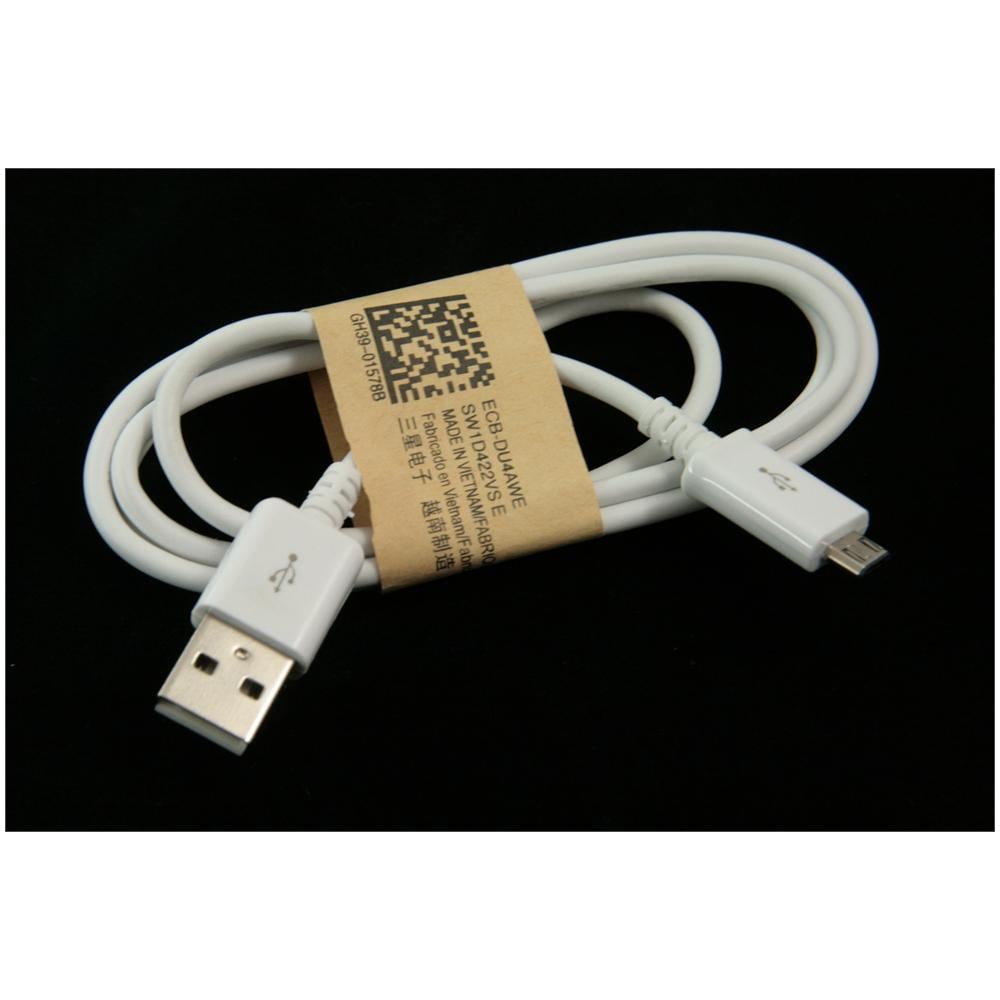 Cavo Dati Usb Micro Usb Ecbdu4awe Per Samsung Galaxy Note 2 S3 S4 - Foto 1