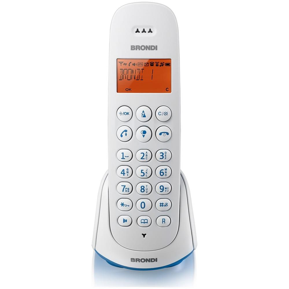 Telefono Adara Cordless colore Bianco / Blu - Foto 1