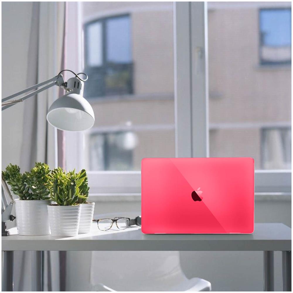 Cover Macbook Air 13'' 2018 Protezione Antishock Rigido Rosso - Foto 2