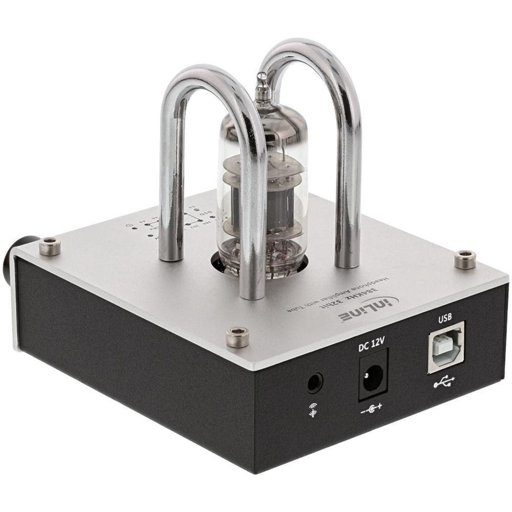 Amplificatore Cuffie A Valvole, Ampusb Hires 384khz / 32-bit, Hifi Dsp, Usb Digital Audio Converter - Foto 1