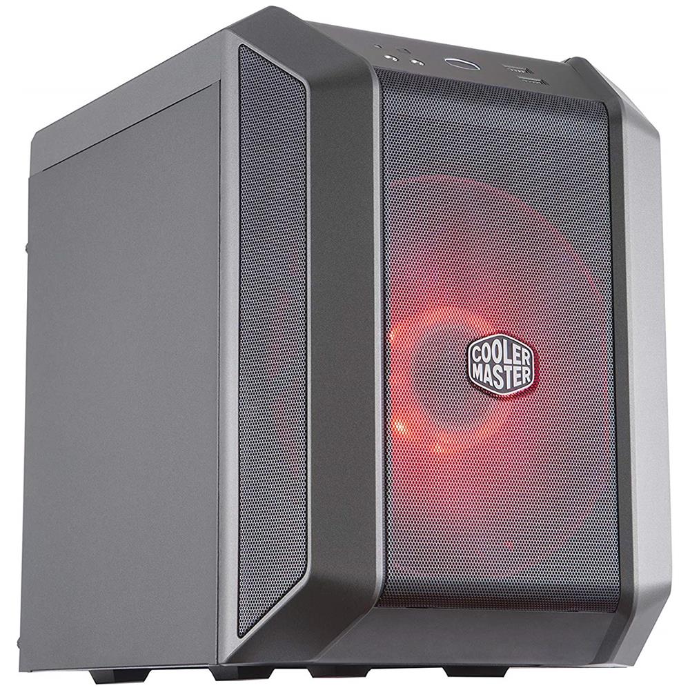 Case MasterCase H100 Mini-Tower Mini-ITX 2 Porte USB 3.0 Colore Grigio - Foto 1