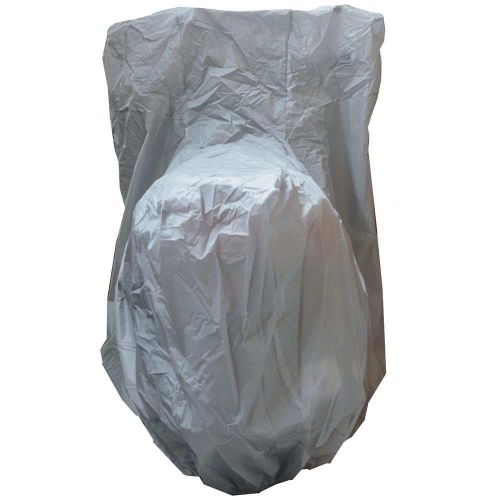 Telo Copri Moto Scooter Naked Customo Impermeabile Pvc Universale Grigio L - Foto 2