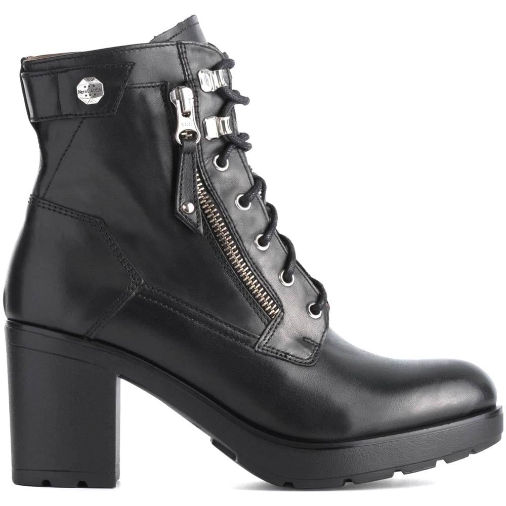 NERO GIARDINI TRONCHETTI a punta nr. 37 I013501DE 13501 pelle nero EUR  98,00 - PicClick IT
