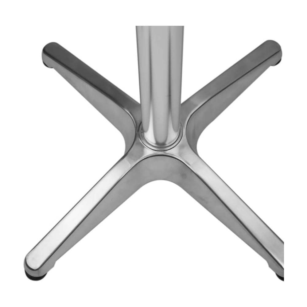 Jameson - Tavolo Quadrato A Colonna In Acciaio E Alluminio Waterproof - Foto 2