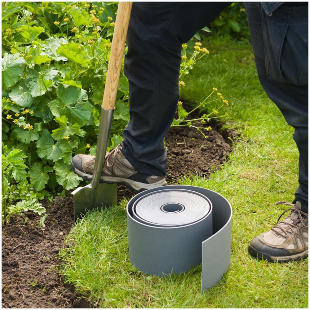 Bordatura Da Giardino 0,075x10 M Grigia - Foto 2