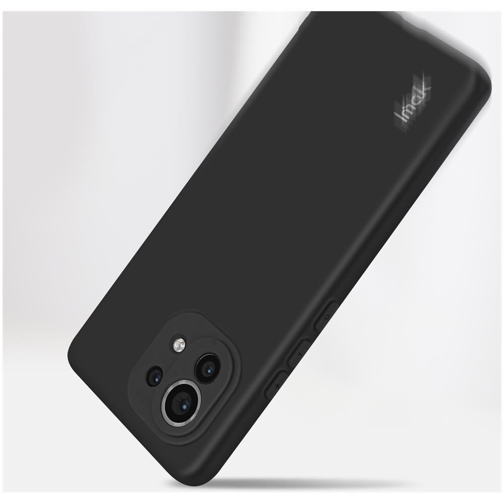 Cover Per Xiaomi Mi 11 In Gel Di Silicone Flessibile E Resistente,, Nera - Foto 5