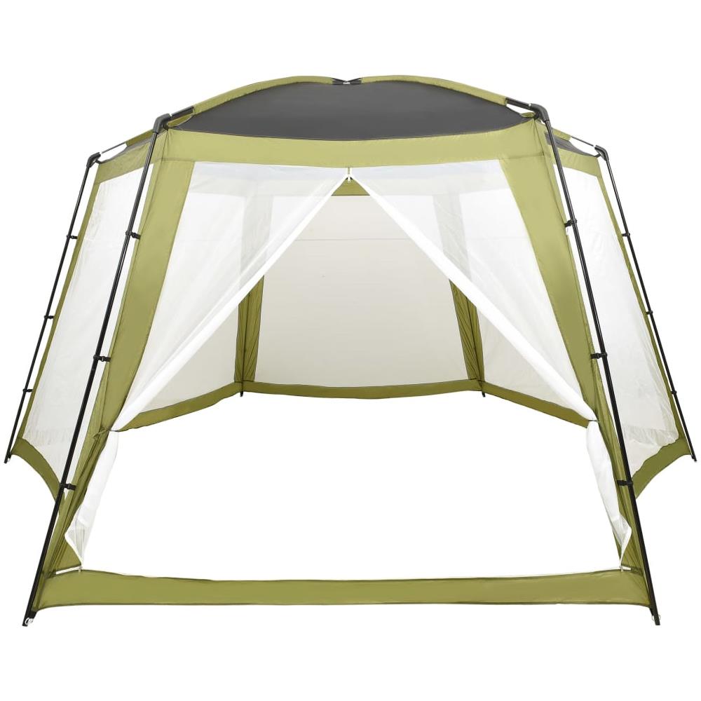 Tenda per Piscina in Tessuto 590x520x250 cm Verde - Foto 2