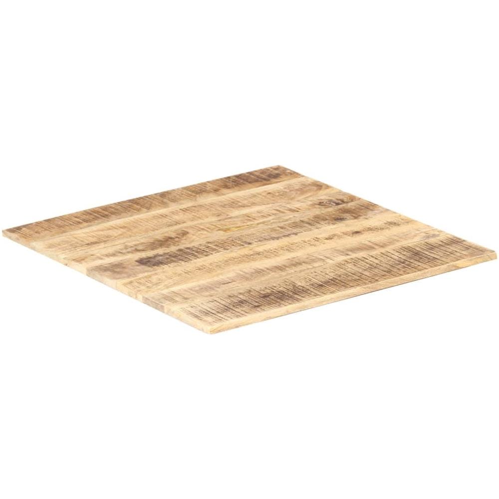 Piano Tavolo in Legno Massello di Mango 15-16 mm 60x60 cm - Foto 2